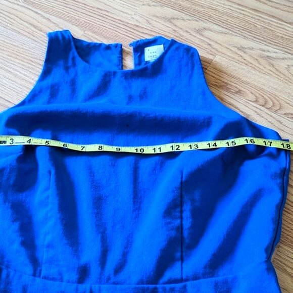 A New Day Solid Royal Blue Midi Tank Dress Size Medium - Picture 4 of 6
